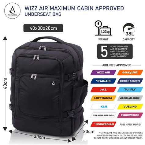 40 30 20 bag wizzair.